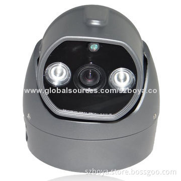960P 1.3MP Water-resistant Dome IP Camera with 2-piece Dot-matrix High Power IR LED/50m IR,POE P2P